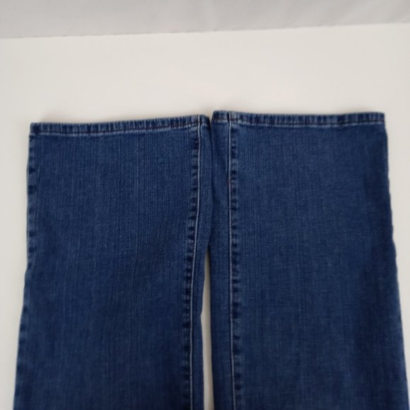 Levi's 515 Bootcut Beaded Distressed Jeans Sz 12M - Picture 10 of 13